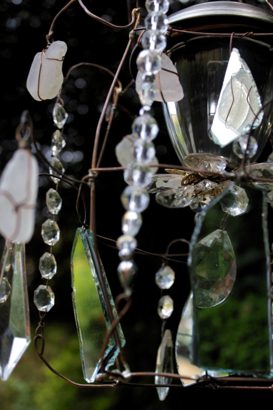 Small Symmetrical Chandelier - Close Up